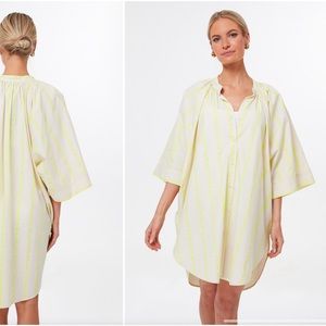Tuckernuck Pomander Place Yellow and Tan Stripe Pia Coverup